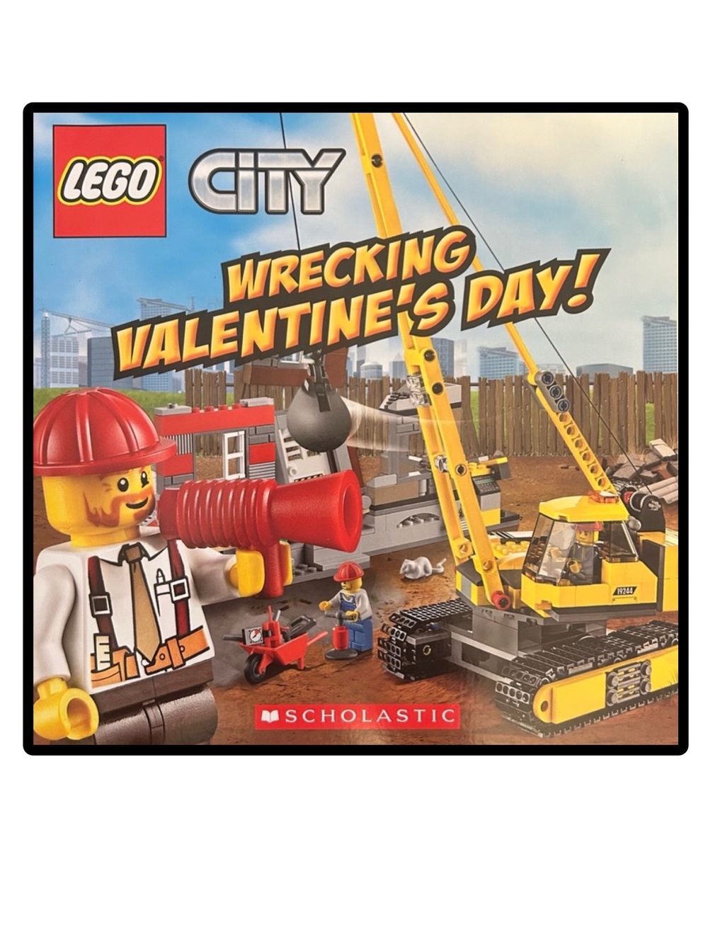 BUNDLE & SAVE🎉 LEGO City Wrecking Valentine's Day Softcover Book